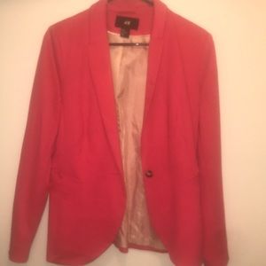 Dark pink blazer